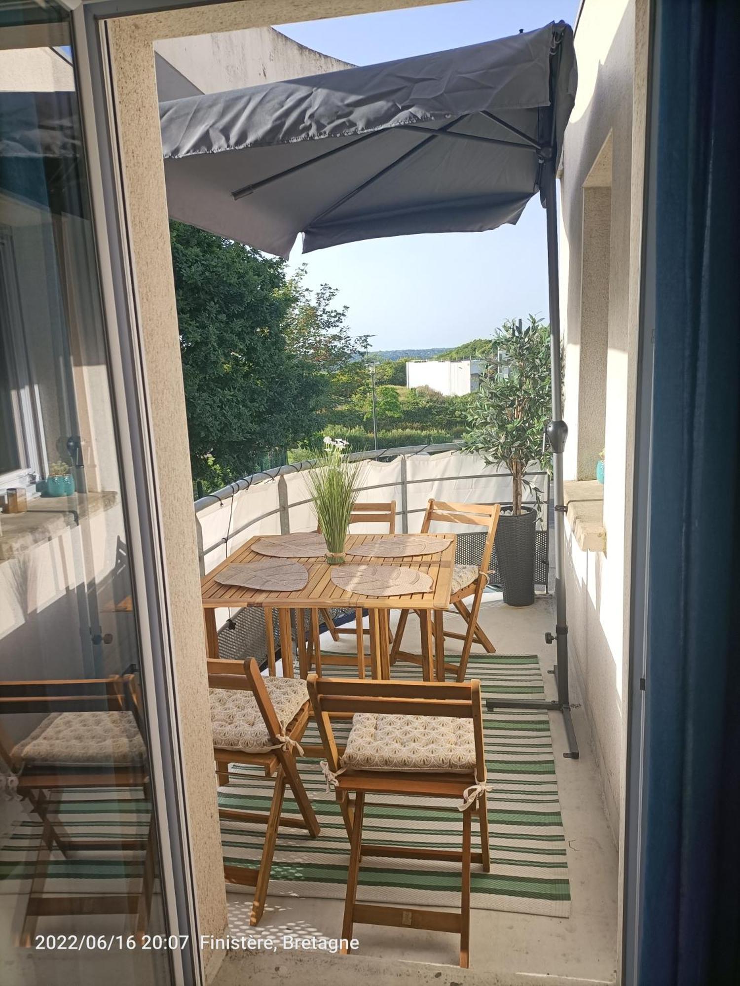 L'Escale N°13 :Appartement Standing Dans Residence Брест Экстерьер фото